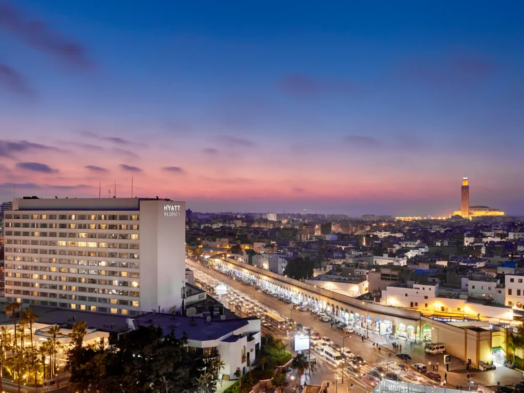 Hyatt Regency Casablanca pour team building a Casablanca